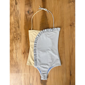 Arc One Piece | Willow/Blonde Rib